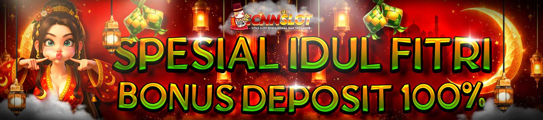 Bonus 100% Idul Fitri